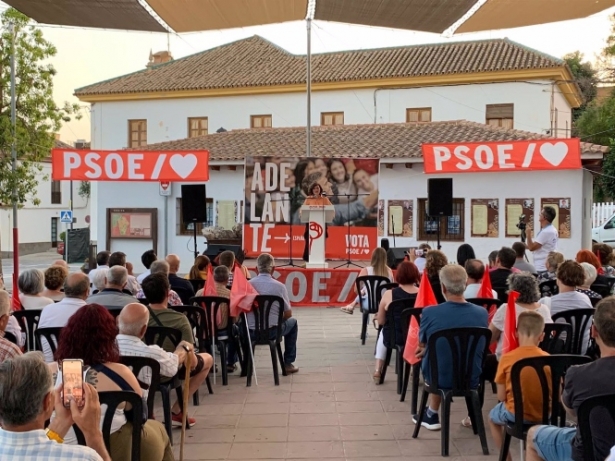 Carmen Calvo en el acto del PSOE en la Alpujarra (PSOE) 