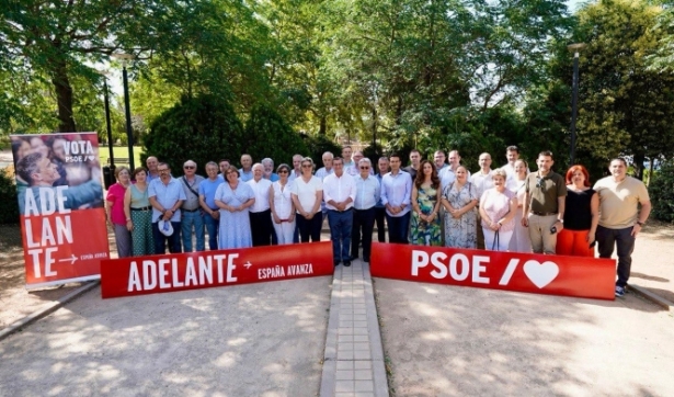 Lectura del manifiesto (PSOE) 