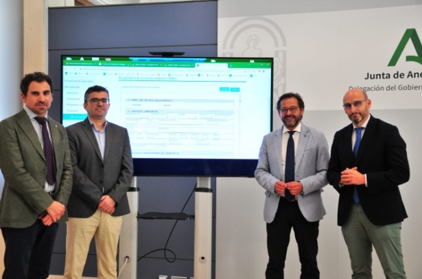 Presentación del formulario online (JUNTA GRANADA)