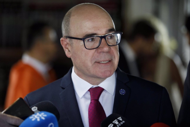 El rector de la Universidad de Granada, Pedro Mercado, atiende a los medios en imagen de archivo (ÁLEX CÁMARA - EUROPA PRESS) El rector de la Universidad de Granada, Pedro Mercado, atiende a los medios en imagen de archivo (ÁLEX CÁMARA - EUROPA PRESS)