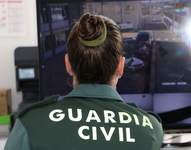 Agente de la Guardia Civil de espaldas, en imagen de archivo (GUARDIA CIVIL)