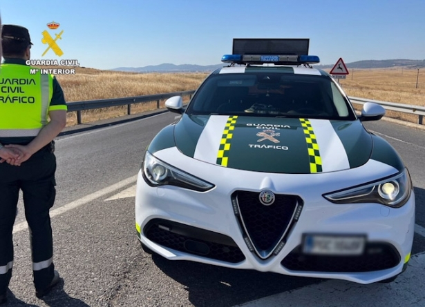 Un guardia civil en un control (GUARDIA CIVIL)