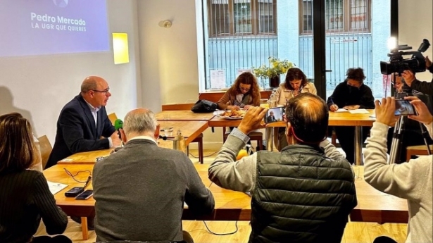 Pedro Mercado, rector de la Universidad de Granada (CANDIDATURA DE PEDRO MERCADO) 