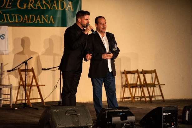 Iván Centenillo en el Festival Flamenco del Zaidín (ANTONIO BAENA) 