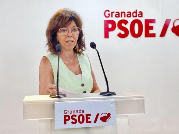La parlamentaria andaluza del PSOE, María Ángeles Prieto (PSOE) 