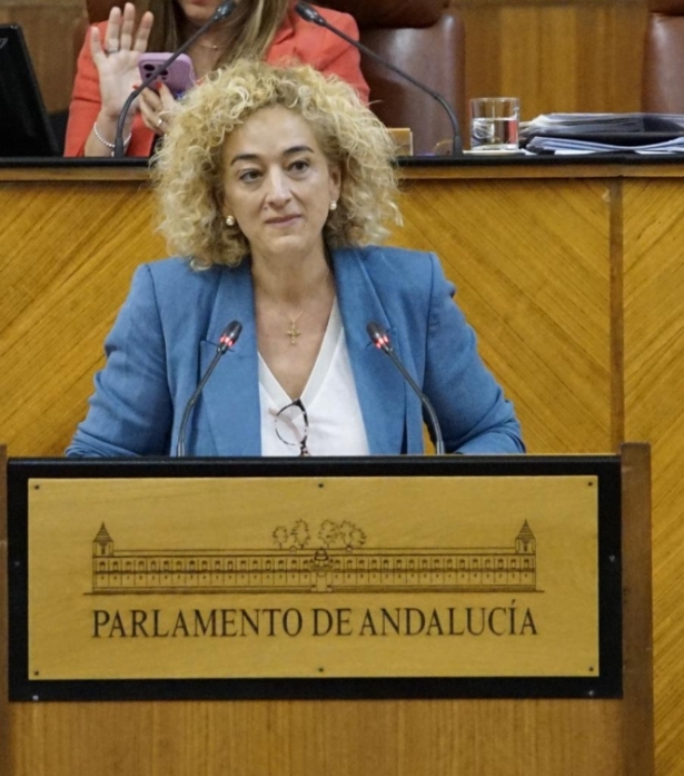 La parlamentaria andaluza del PP, Rosa Fuentes (PP)