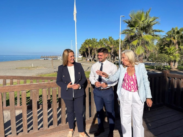 Luisa García Chamorro, José Peña y María Ángeles Escámez (AYUNTAMIENTO)