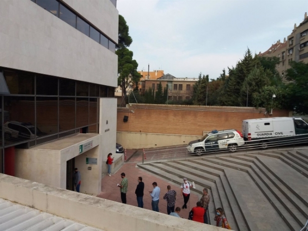 Edificio judicial de la Caleta, en Granada, en imagen de archivo. (EUROPA PRESS)