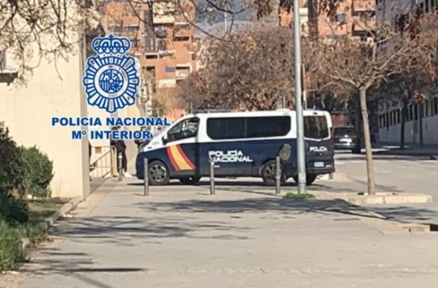Imagen de un vehículo policial (POLICÍA NACIONAL)