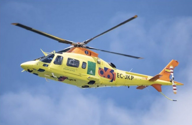 Flota de helicópteros del 061 de Andalucía. Archivo (JUNTA DE ANDALUCÍA)