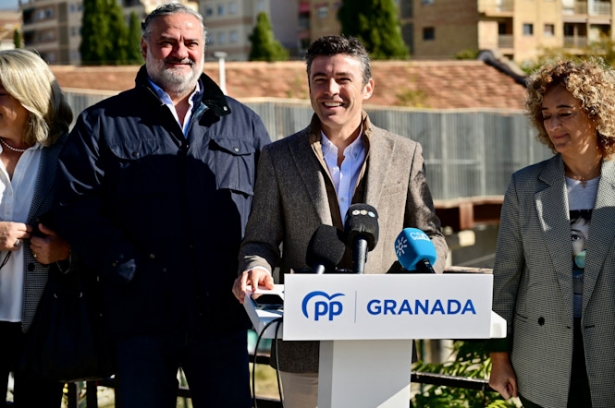 El secretario general del Partido Popular de Granada, Jorge Saavedra (PP)