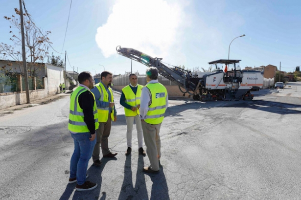 Visita a las obras (AYUNTAMIENTO ALHENDÍN)