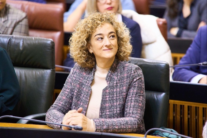 La parlamentaria andaluza del PP, Rosa Fuentes (PP) 