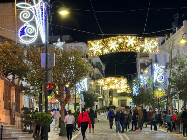 Encendido de la navidad en Órgiva (AYTO. ÓRGIVA)