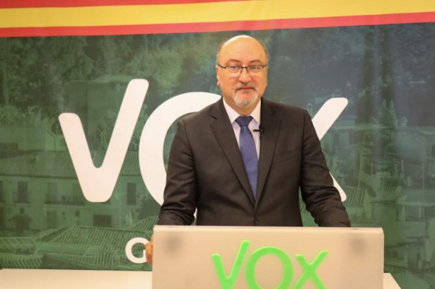 El portavoz adjunto del Grupo Parlamentario Vox en el Parlamento de Andalucía y diputado por Granada, Ricardo López Olea , CRISTIAN FERNÁNDEZ)