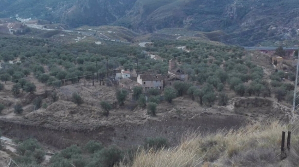 Imagen aérea de la pedanía de Tablate, abandonada desde hace años. Archivo. (AYUNTAMIENTO DE EL PINAR) 