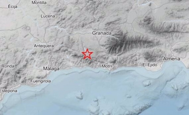 Registrado un terremoto de 3,5 grados de magnitud con epicentro en Jayena (Granada) sin incidencias (INSTITUTO GEOGRÁFICO NACIONAL)