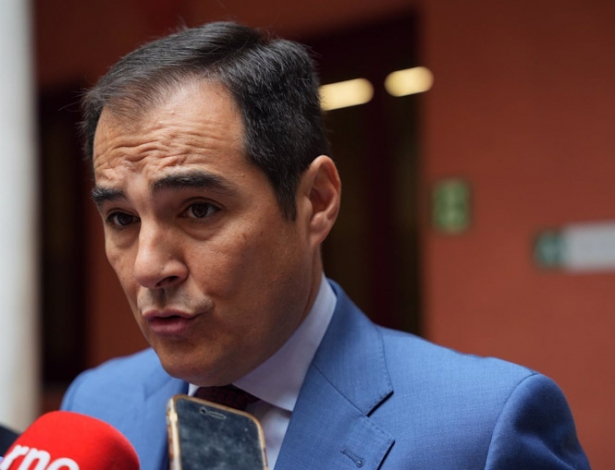 El consejero de Justicia, Administración Local y Función Pública, José Antonio Nieto (CRISTIAN FERNÁNDEZ)