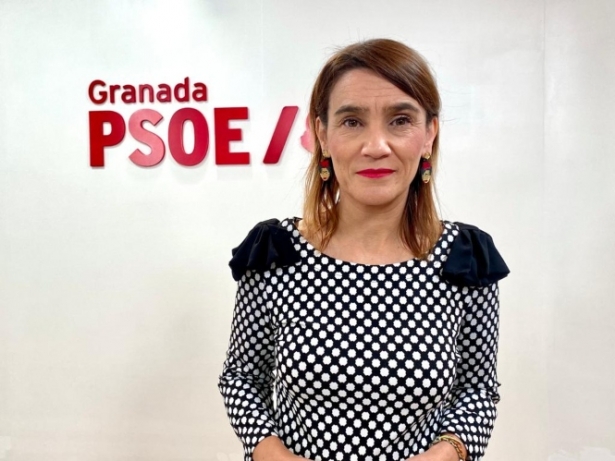 La parlamentaria andaluza del PSOE. Olga Manzano (PSOE)