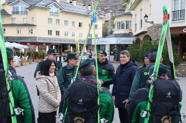 Presentación del dispositivo de la Guardia civil en Sierra Nevada (SUBDELEGACIÓN)