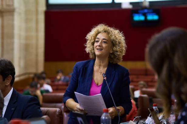 La parlamentaria andaluza del PP, Rosa Fuentes (PP)