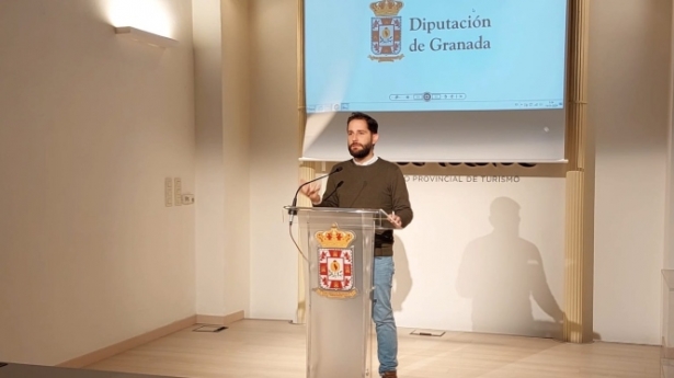 Pedro Sánchez, alcalde de Láchar ha presentado la campaña en Niñas Nobles (AYTO. LÁCHAR)