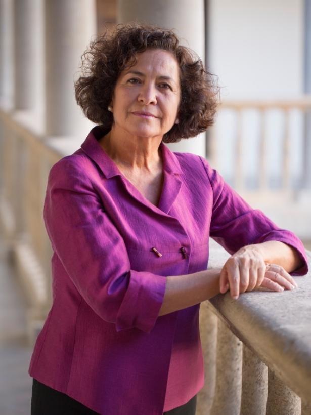 La ex rectora de la Universidad de Granada, Pilar Aranda (IFMIF-DONES)