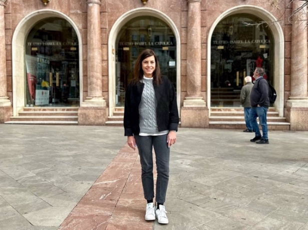 La concejal de Vox en el Ayuntamiento de Granada Mónica Rodríguez Gallego (VOX)