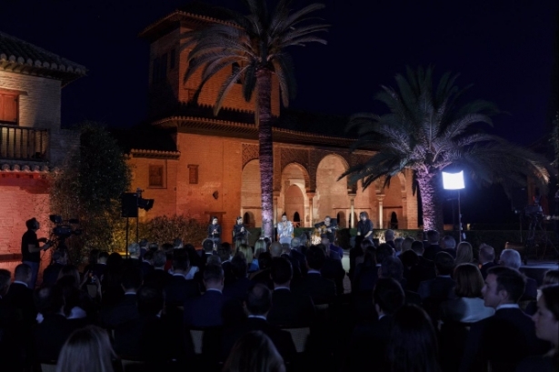 Imagen de archivo de un concierto de la cantaora Marina Heredia en la Alhambra de Granada (ÁLEX CÁMARA - EUROPA PRESS) 