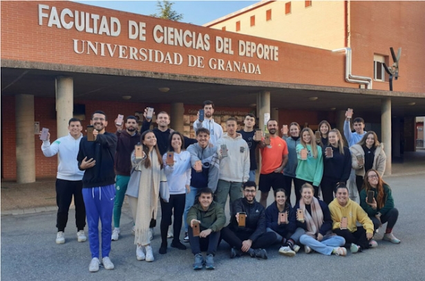 Alumnado de la asignatura Aprendizaje y Enseñanza de la Educación Física del Máster de Enseñanza Secundaria Obligatoria y Bachillerato, Formación Profesional y Enseñanzas de Idiomas de la Universidad de Granada (UGR)