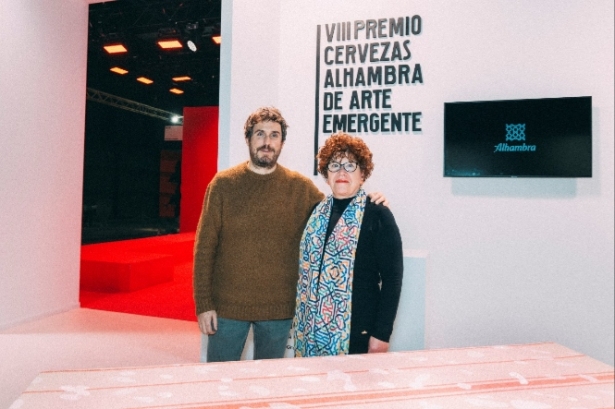 Fermín Jiménez y Encarnita Berrio (CERVEZAS ALHAMBRA) 