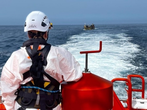 Rescate de Salvamento Marítimo en imagen de archivo (SALVAMENTO MARÍTIMO)