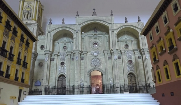 Maqueta de la catedral de Granada (AYTO. ALBOLOTE)