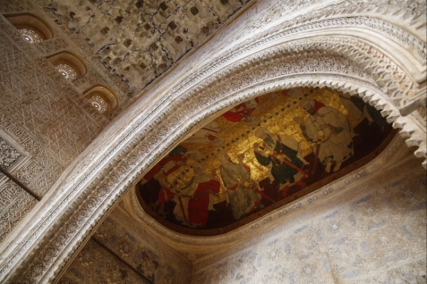 Bovedas de la Sala de los Reyes de la Alhambra. Archivo (EUROPA PRESS) 