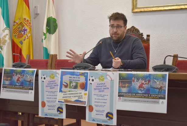 El concejal de Juventud y Deportes, Juan José Martínez (AYTO. ALBOLOTE)