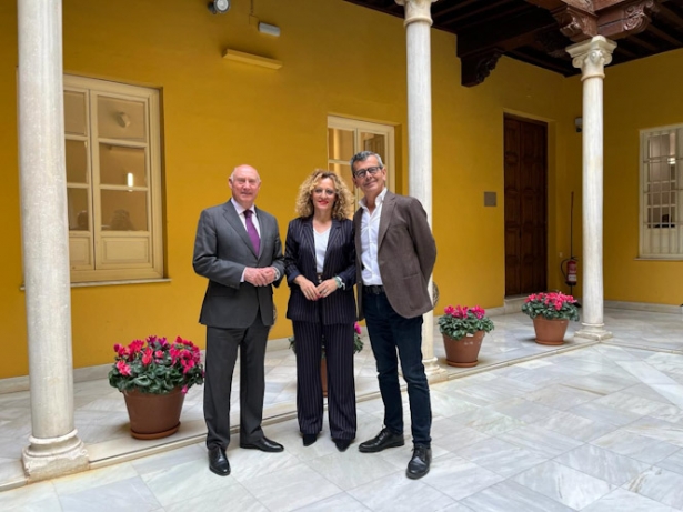 Antonio García, Marta Nievas y Juan Ramón Ferreira (DIPGRA)