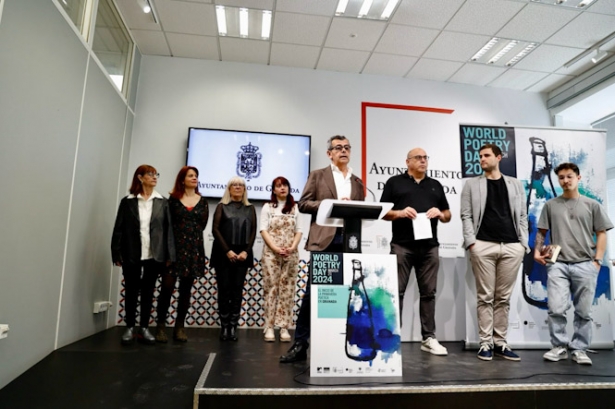 Presentación de las actividades por el Día Mundial de la.poesia (AYTO. GRANADA)