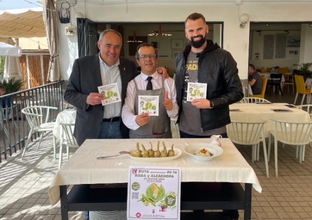 Presentación de la ruta gastronómica de la haba y alcachofa (AYTO. HUÉTOR VEGA)