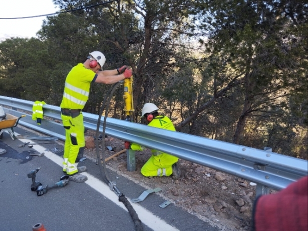 Trabajos de mantenimiento (JUNTA) 