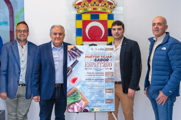 Presentación de la feria gastronomíca del espárrago (AYTO. HUÉTOR TÁJAR)