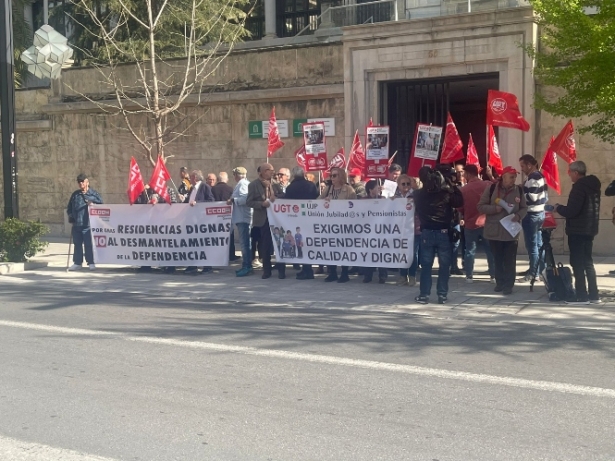 Imagen de la concentración (CCOO)