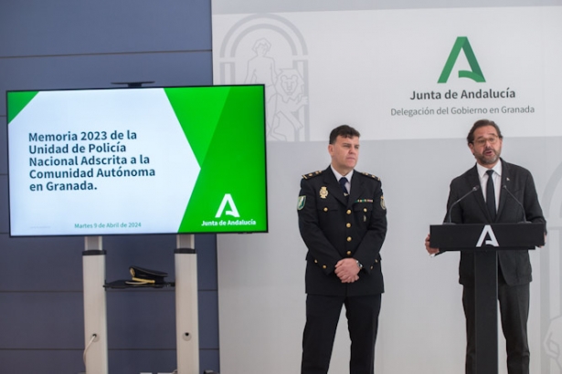 Presentación de la memoria de 2023 de la policía adscrita a la Junta (JUNTA)