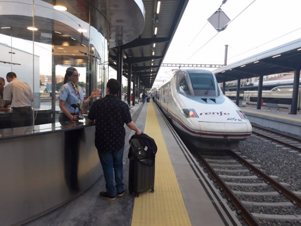 Granada andenes (RENFE)