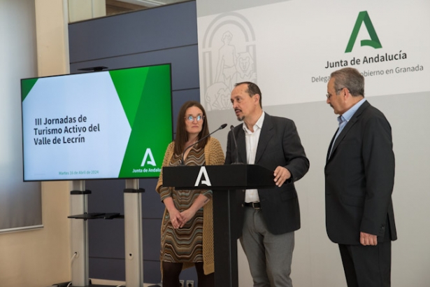 Presentación de las  Jornadas de Turismo Activo del Valle de Lecrín (JUNTA)