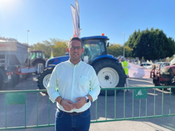 El vicesecretario de Agricultura del PP de Granada y alcalde de Los Guájares, Antonio Mancilla (PP)