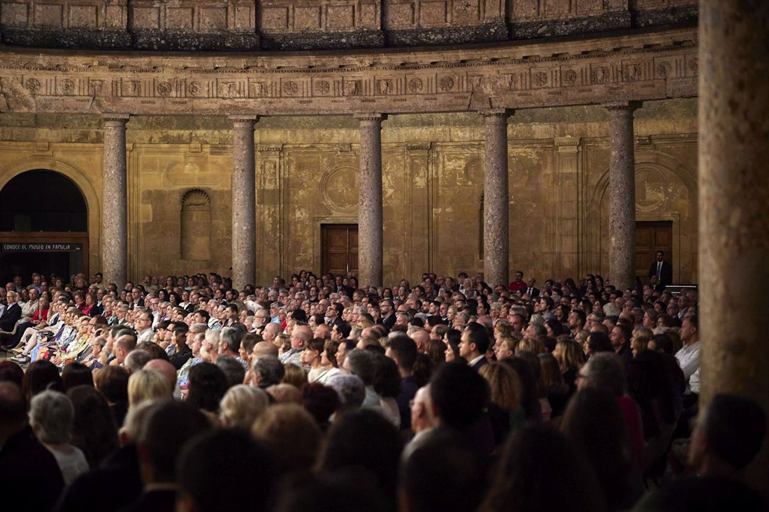 Concierto del Festival de Granada en el Palacio de Carlos V, en imagen de archivo (FESTIVAL INTERNACIONAL DE MÚSICA Y DANZA DE GRANADA) Concierto del Festival de Granada en el Palacio de Carlos V, en imagen de archivo (FESTIVAL INTERNACIONAL DE MÚSICA Y DANZA DE GRANADA)