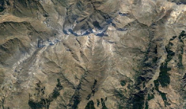 Vista en relieve de la sierra de Capileira (EMERGENCIAS 112 ANDALUCÍA) 