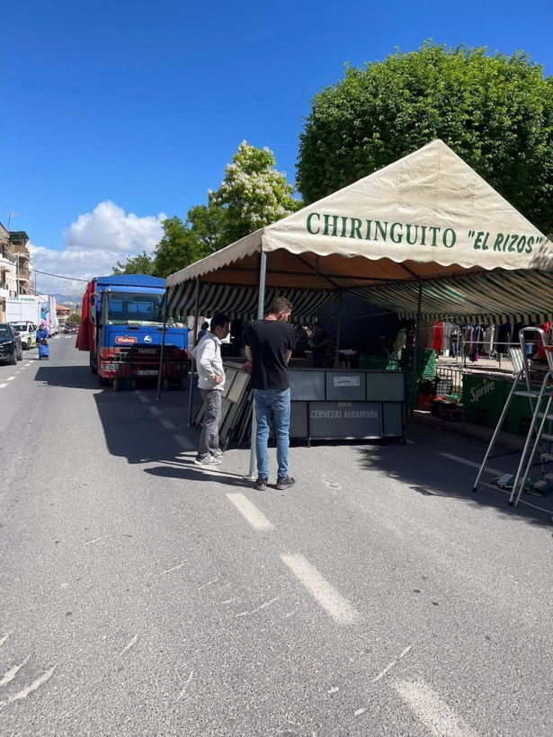 Preparativos de las fiestas patronales en honor a San Isidro Labrador (AYUNTAMIENTO) 