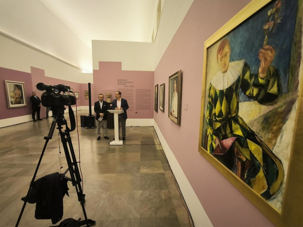 Presentación de la muestra sobre el pintor Manuel Maldonado en el Museo de Bellas Artes de Granada (EUROPA PRESS) 