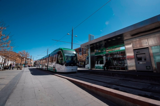 Metro de Granada, en imagen de archivo (JUNTA)